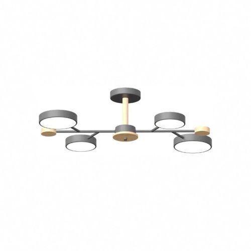 Люстра на штанге LED4U L3213-670 GR