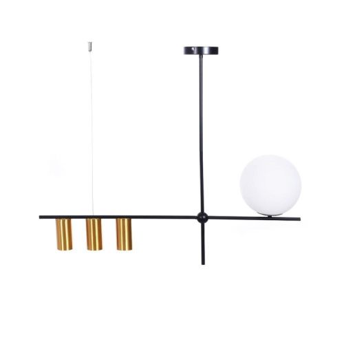 Светильник подвесной Lumina Deco Drino (Дрино) LDP 6042-4 BK+MD