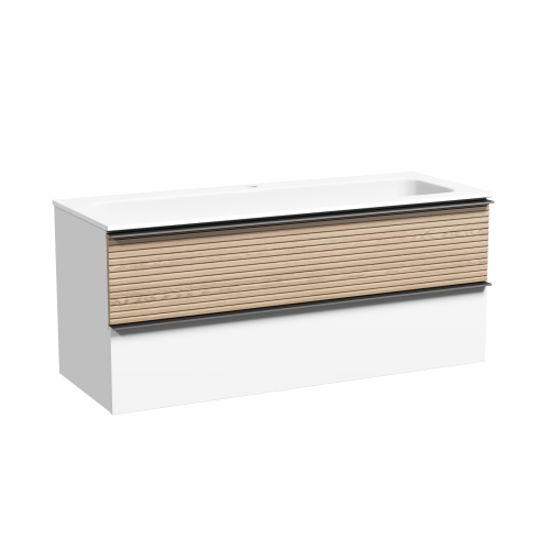 Тумба под раковину Sancos DELTA DL120W 119,5х44,5х50 настенная