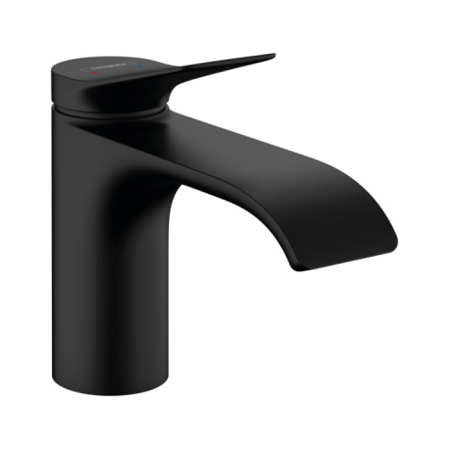 Смеситель Hansgrohe Vivenis 75010670 на раковину/столешницу черный матовый без термостата