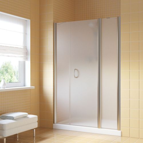 Душевая дверь Vegas-Glass EP-2F LUX EP-2F LUX 170 08 10 R 170х200 стекло матовое профиль хром