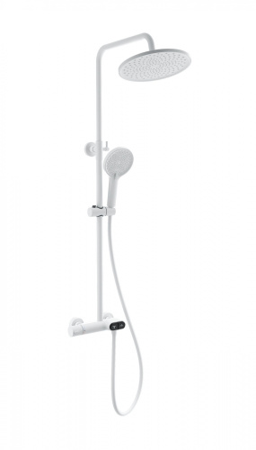 Душевая стойка Wonzon & Woghand Muse WW-B2091-A-MW настенная цвет белый