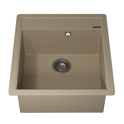 Кухонная мойка Uperwood Quartz Premium UPD-07 3910202125 46x51 цвет бежевый матовый