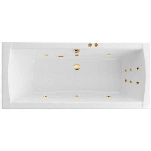Ванна гидромассажная Excellent AQUARIA WAEX.AQU18S.LINE.GL 180х80  прямоугольная