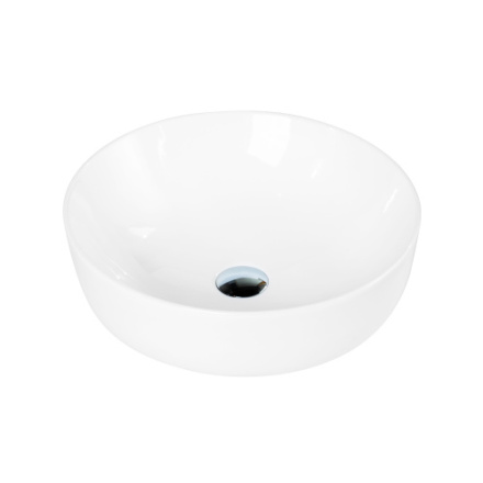 Раковина BelBagno 41 см BB1315 накладная цвет белый глянцевый