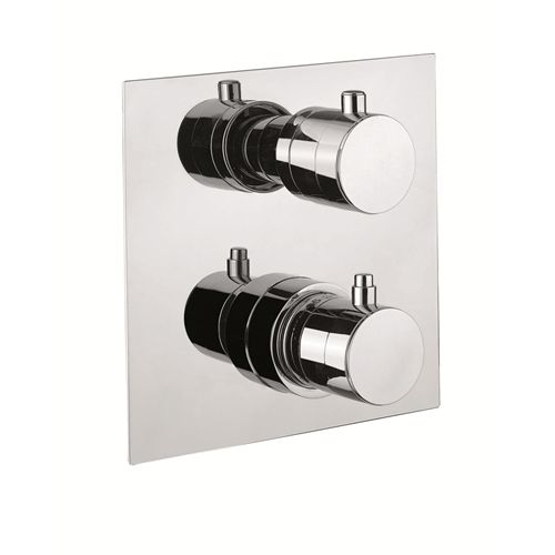 Смеситель для ванны и душа Fiore 31CR0990 встраиваемый в стену хром с термостатом