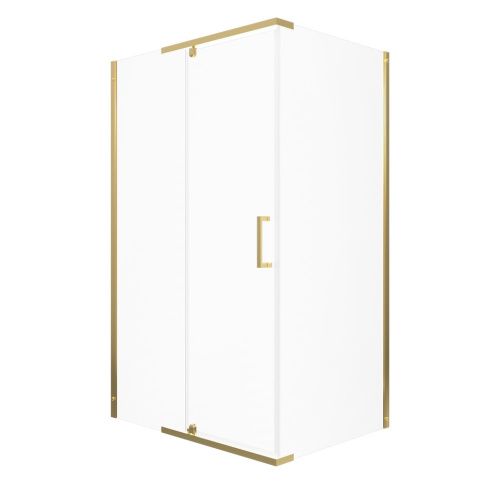 Душевой уголок Тритон Терра-Голд Щ0000073934 120х90 стекло прозрачное профиль хром без поддона