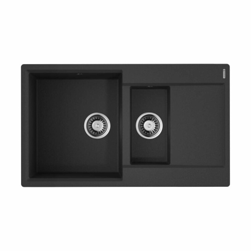 Кухонная мойка Omoikiri Daisen 4993477 86х51 цвет черный