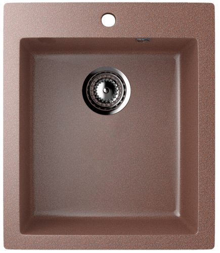 Кухонная мойка Ulgran Classic U-404-307 42х50 цвет терракот