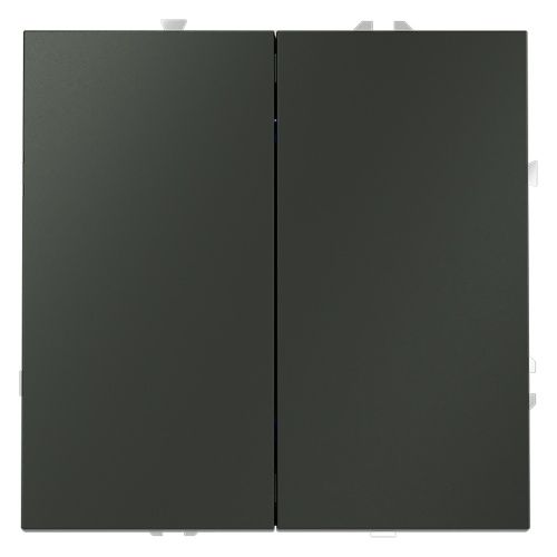 Выключатель с самовозвратом двухклавишный VOLTUM S70 VLS020606