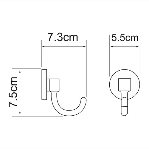 Крючок WasserKRAFT 6223 - фото 4