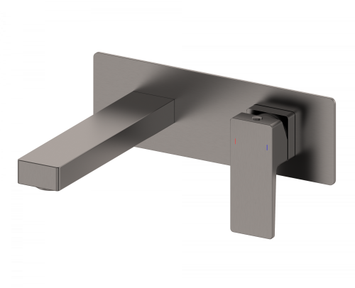 Смеситель для раковины Wonzon & Woghand CUBE 2.0 WW-88869068-BGM встраиваемый в стену графит