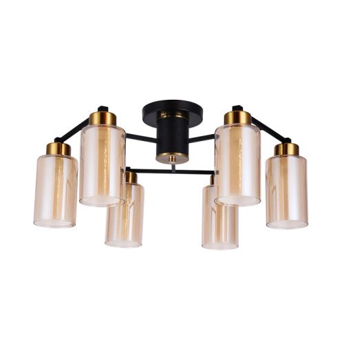Люстра потолочная Arte Lamp Leo (Лео) A7027PL-6BK