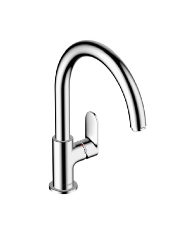 Смеситель для кухни Hansgrohe Vernis Blend M35 71870000 на раковину/столешницу хром без термостата