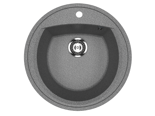 Кухонная мойка Ulgran Classic U-603-309 52х52 цвет темно-серый