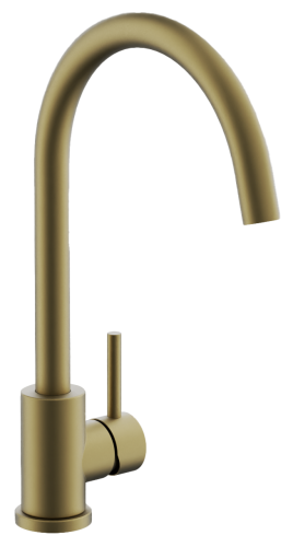 Смеситель для кухни Belz B70810-5 на мойку золото