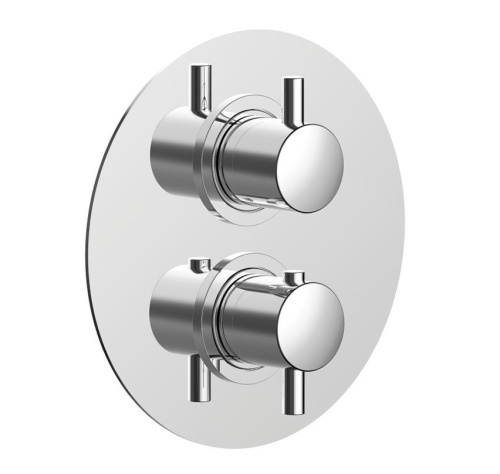 Смеситель Cisal Less New LN01820021 настенный встраиваемый хром
