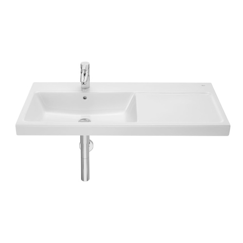 Раковина Roca THE GAP 100 см 7.3270.M.B00.4 накладная цвет белый