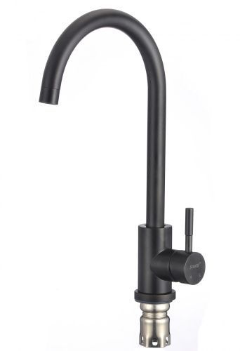 Смеситель для кухни Savol S-SUS3002H на столешницу черный
