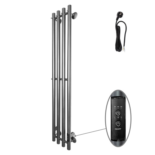 Полотенцесушитель Altasan Арго Арго12021Г подвесной 21х120 электрический графит