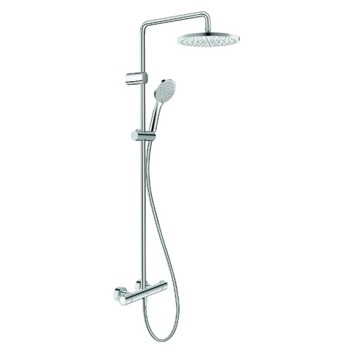 Душевая стойка Duravit Wave WA4280008C10 настенная хром