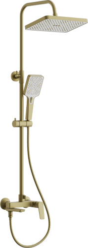 Душевая стойка BELZ B715 B24715-5 настенная цвет золото