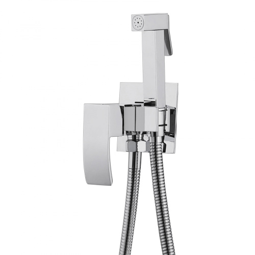 Гигиенический душ со смесителем ABBER Wasserfall AF8625 хром