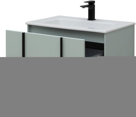 Тумба под раковину Allen Brau Reality 1.32004.PWM 70х50 подвесная цвет зеленый