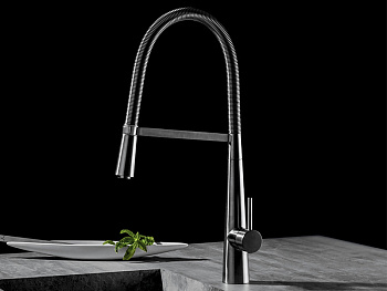 Смеситель для кухни Mamoli Programma Cucina 7240M000000F на столешницу серый