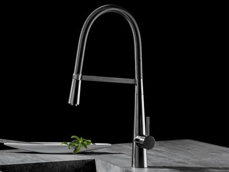 Смеситель для кухни Mamoli Programma Cucina 7240M000000F на столешницу серый