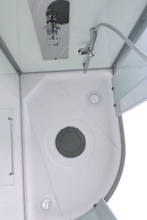 Душевая кабина AvaCan D D2012L 120х80 асимметричная с крышей ориентация левая