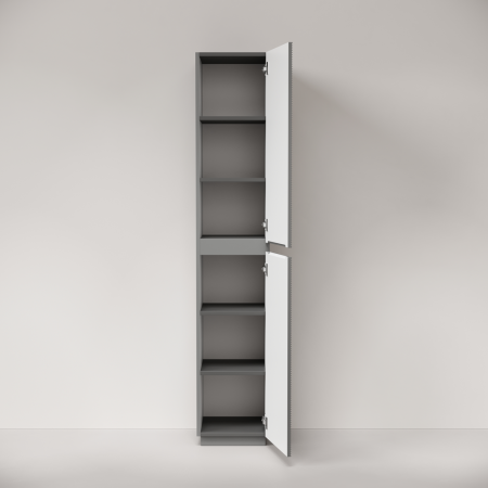 Шкаф-пенал Sancos FOLK Floor PFL35FES 40х190 напольный цвет серый