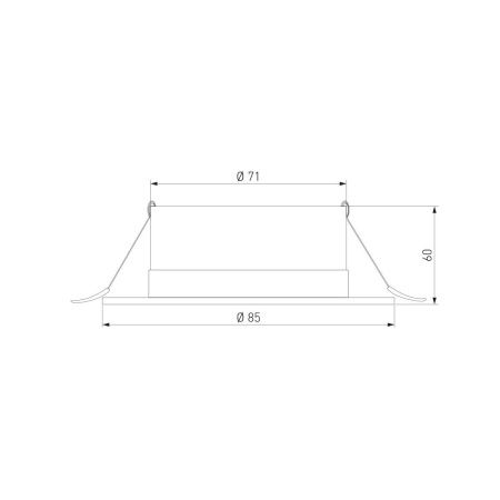 Светильник точечный Elektrostandard Light LED 3003 (Лигхт ЛЕД 3003) 4690389219375