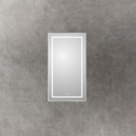 Зеркало с подсветкой и антизапотеванием BelBagno Kraft SPC-KRAFT-500-900-LED-TCH-WARM 50х90 подвесное