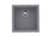 Кухонная мойка Ulgran Quartz Under 400-05 45х45 цвет серый