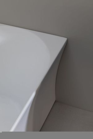 Ванна акриловая Allen Brau Priority 2.31004.21B 170х80 пристенная асимметричная