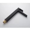 Смеситель для раковины Knotlor STABLE KN-24/BL на столешницу черный