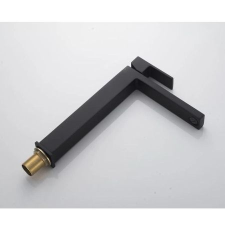 Смеситель для раковины Knotlor STABLE KN-24/BL на столешницу черный