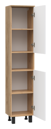 Шкаф-пенал Misty Крафт П-Кра-05035-01Пр 36х29х155 напольный