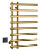 Полотенцесушитель электрический Boheme Uno 722-BR 50х80 бронза
