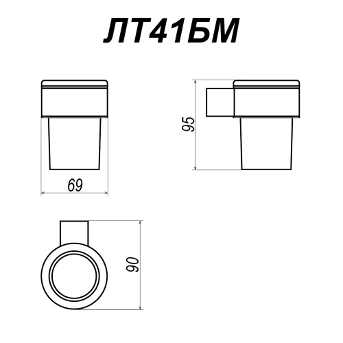 Стакан Altasan Лотос ЛТ41БМ - фото 5