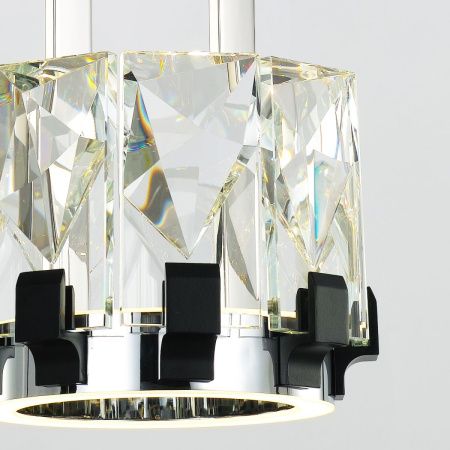 Светильник подвесной Delight Collection Peruzzi (Перуззи) MD18090003-9A chrome