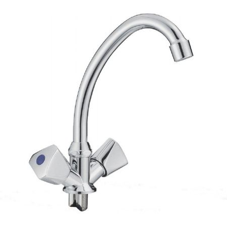 Смеситель для кухни Cron CN4011-2 на мойку хром