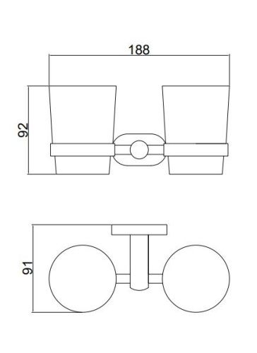 Стакан BELZ B90108 - фото 2