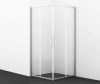 Душевой уголок Wasserkraft Main 41S 41S03 90х90 стекло прозрачное профиль хром без поддона