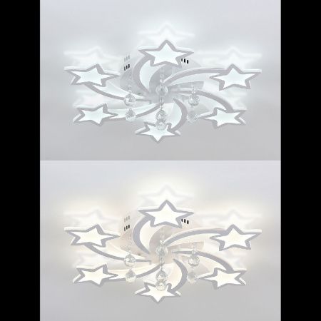 Люстра потолочная Natali Kovaltseva Star (Стар) LED LAMPS 81239