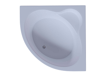 Ванна акриловая Aquatek Ума UMA145-0000001 145х145 угловая четверть круга без каркаса без ручек