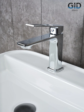 Смеситель Gid Cascada L057CHK на раковину хром