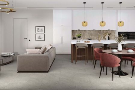 Кварцвиниловая плитка Damy Floor ASCENT LVT 6210-1-LVT Пик Лайла толщина 0.25 см 43 класс 912,4х455,2