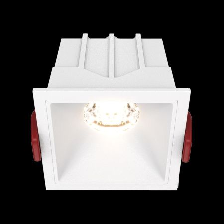 Светильник встраиваемый Maytoni Technical Alfa LED DL043-01-10W3K-D-SQ-W